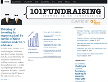 Tablet Screenshot of 101fundraising.org